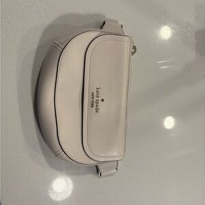 Kate Spade Cream Leather Belt Bag